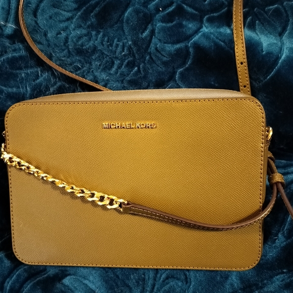 Michael kors crossbody purse wallet bundle green - Picture 5 of 12